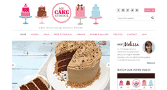 Desktop Screenshot of mycakeschool.com